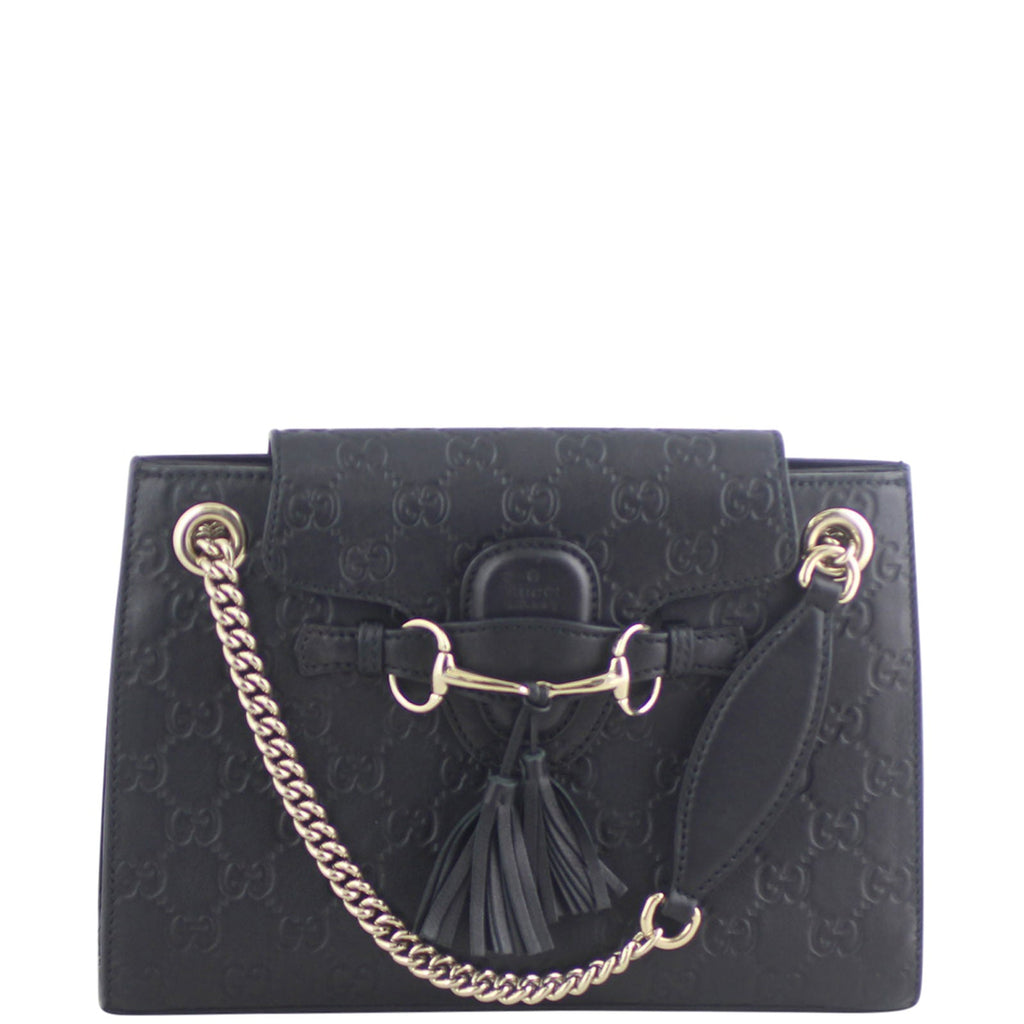 Gucci Emily Guccissima Small Chain Shoulder Bag