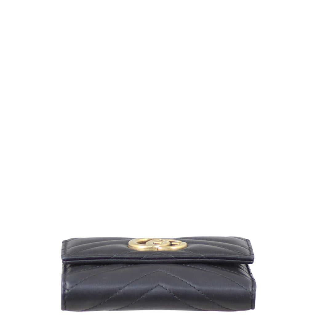 Gucci GG Marmont Matelasse Compact Wallet