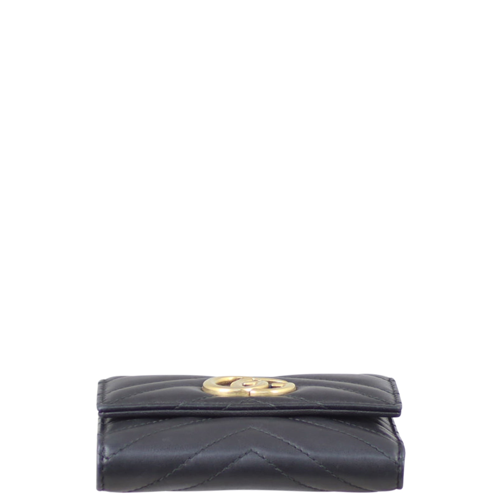 Gucci GG Marmont Matelasse Compact Wallet
