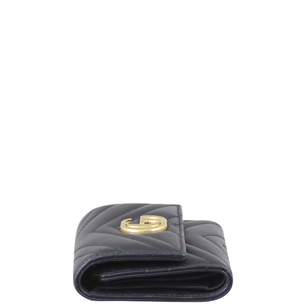 Gucci GG Marmont Matelasse Compact Wallet