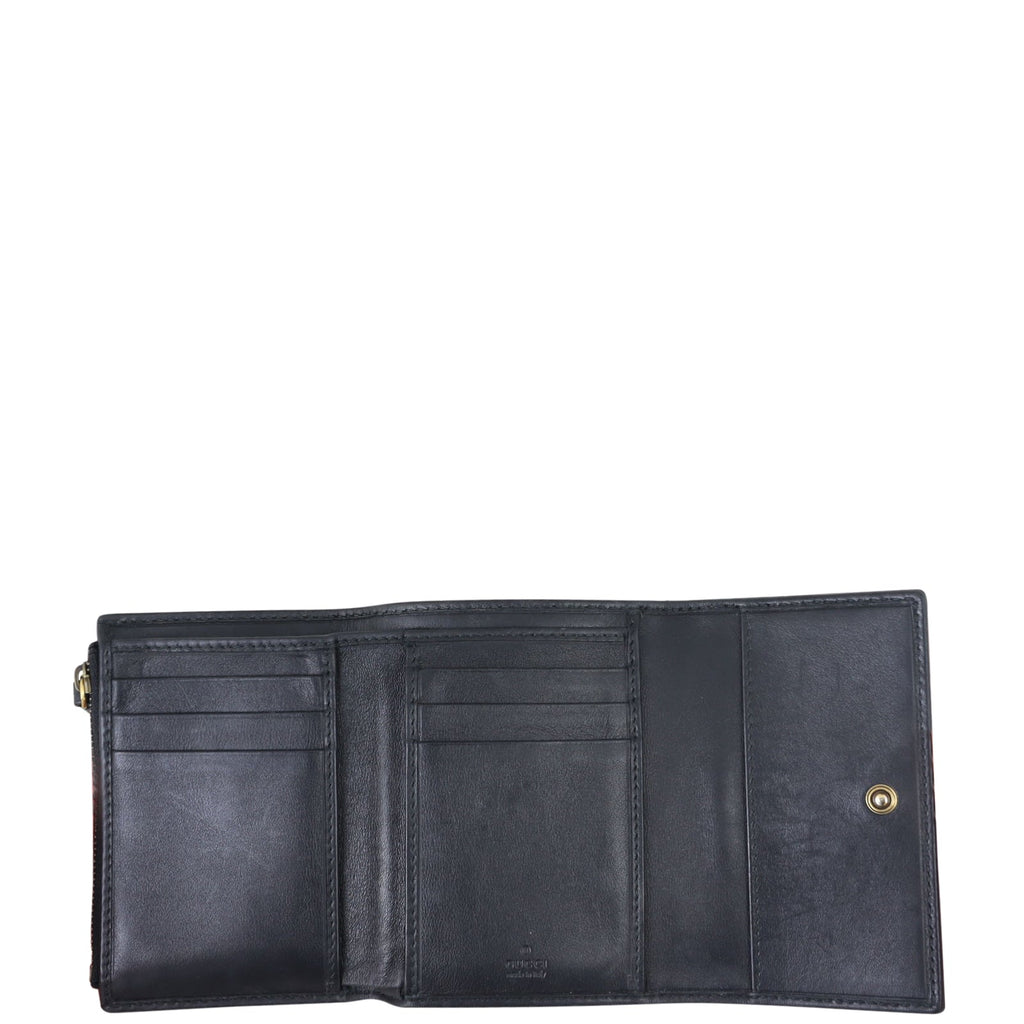 Gucci GG Marmont Matelasse Compact Wallet