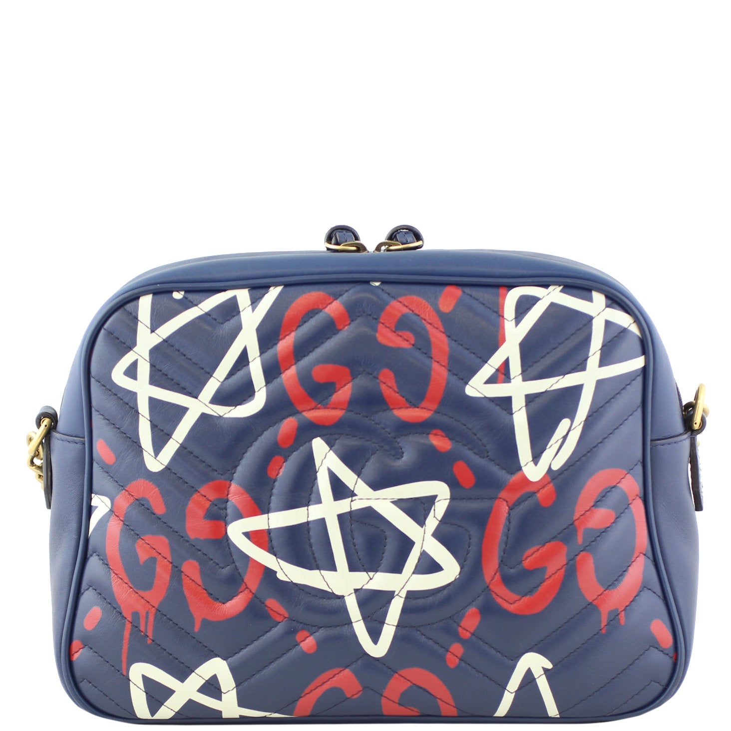 Gucci GG Marmont GucciGhost Medium Camera Bag