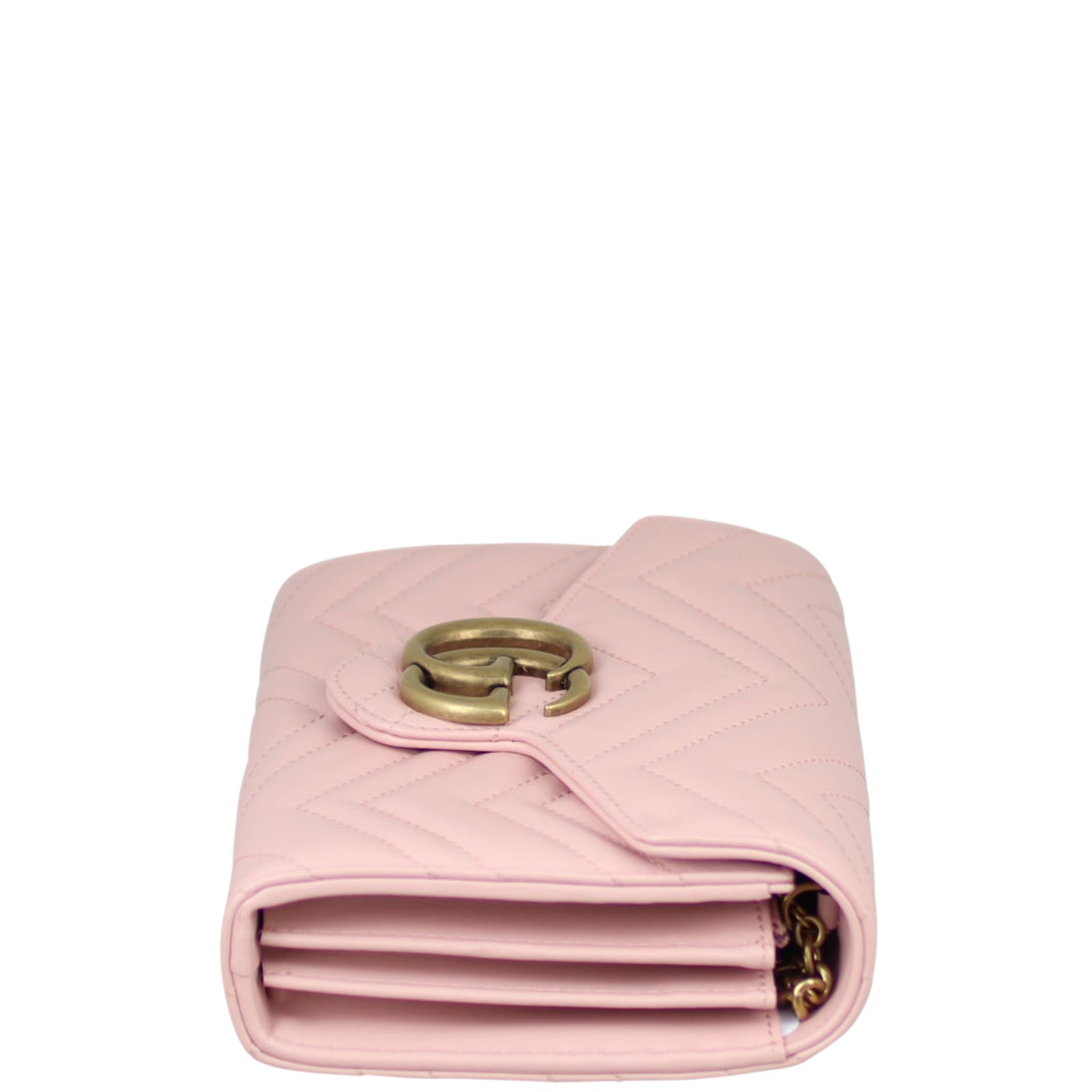 Gucci GG Marmont Matelasse Chain Wallet