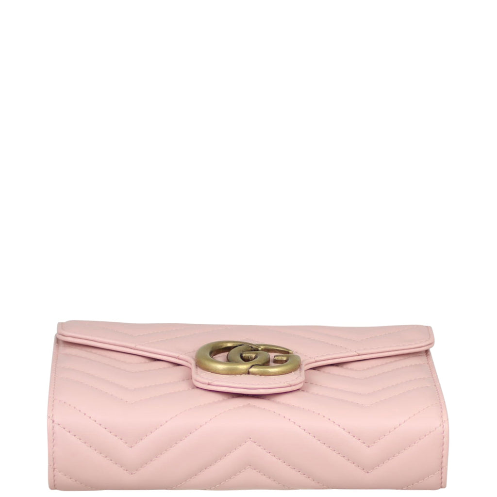 Gucci GG Marmont Matelasse Chain Wallet