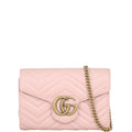 Gucci GG Marmont Matelasse Chain Wallet