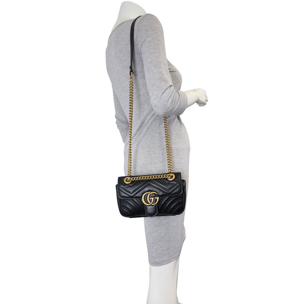 Gucci GG Marmont Matelassé Mini Shoulder Bag
