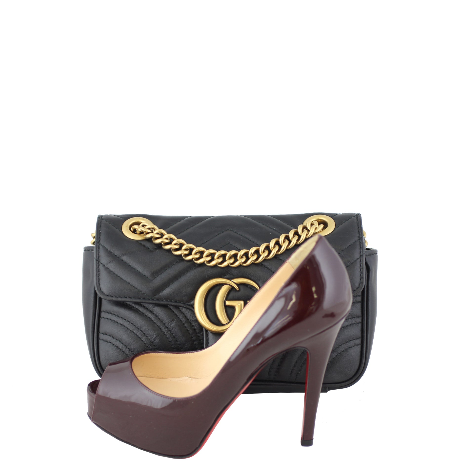 Gucci GG Marmont Matelassé Mini Shoulder Bag