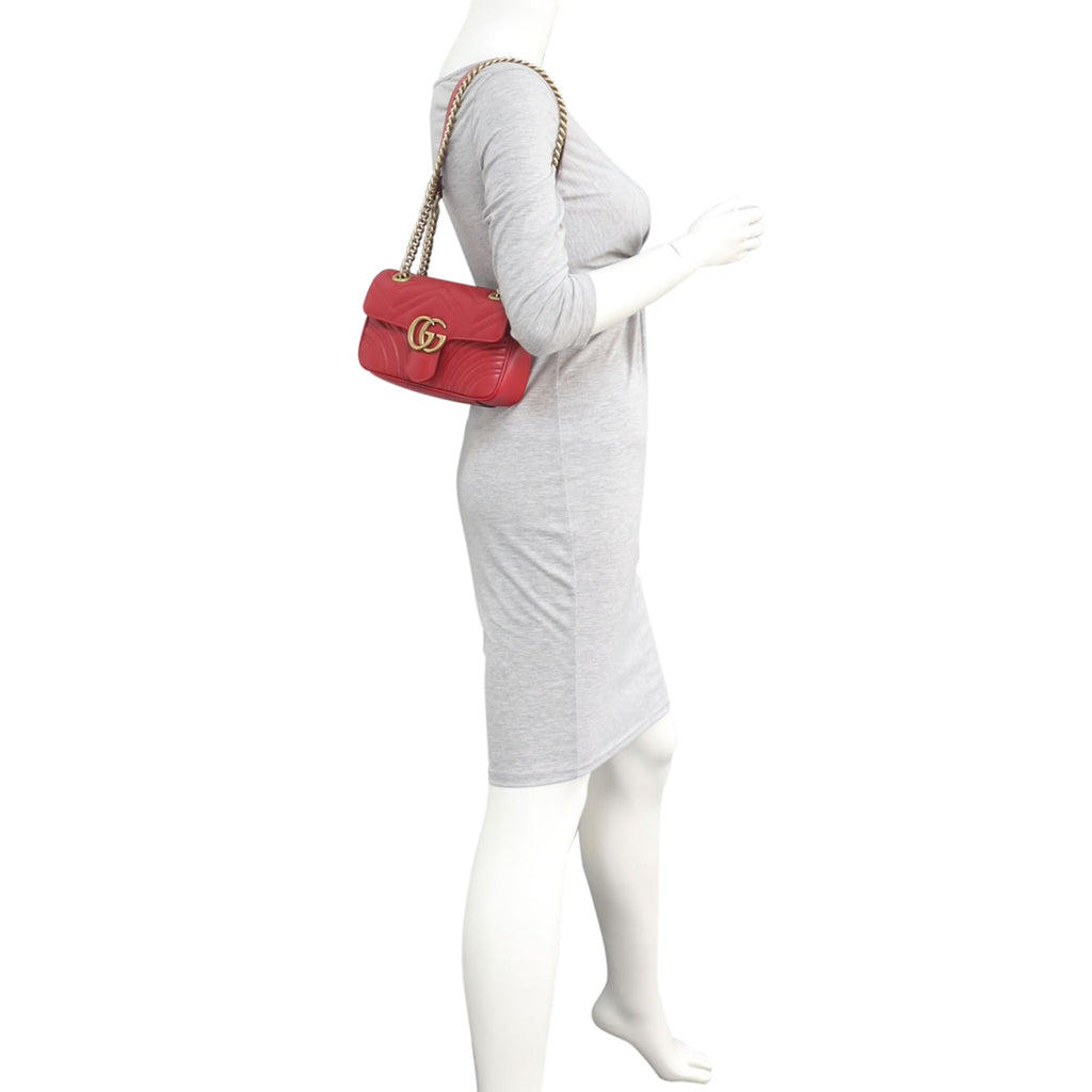 Gucci GG Marmont Matelasse Mini Shoulder Bag