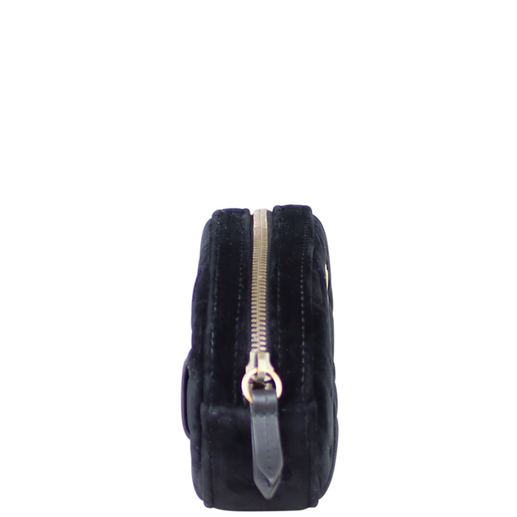 Gucci GG Marmont Matelasse Velvet Belt Bag