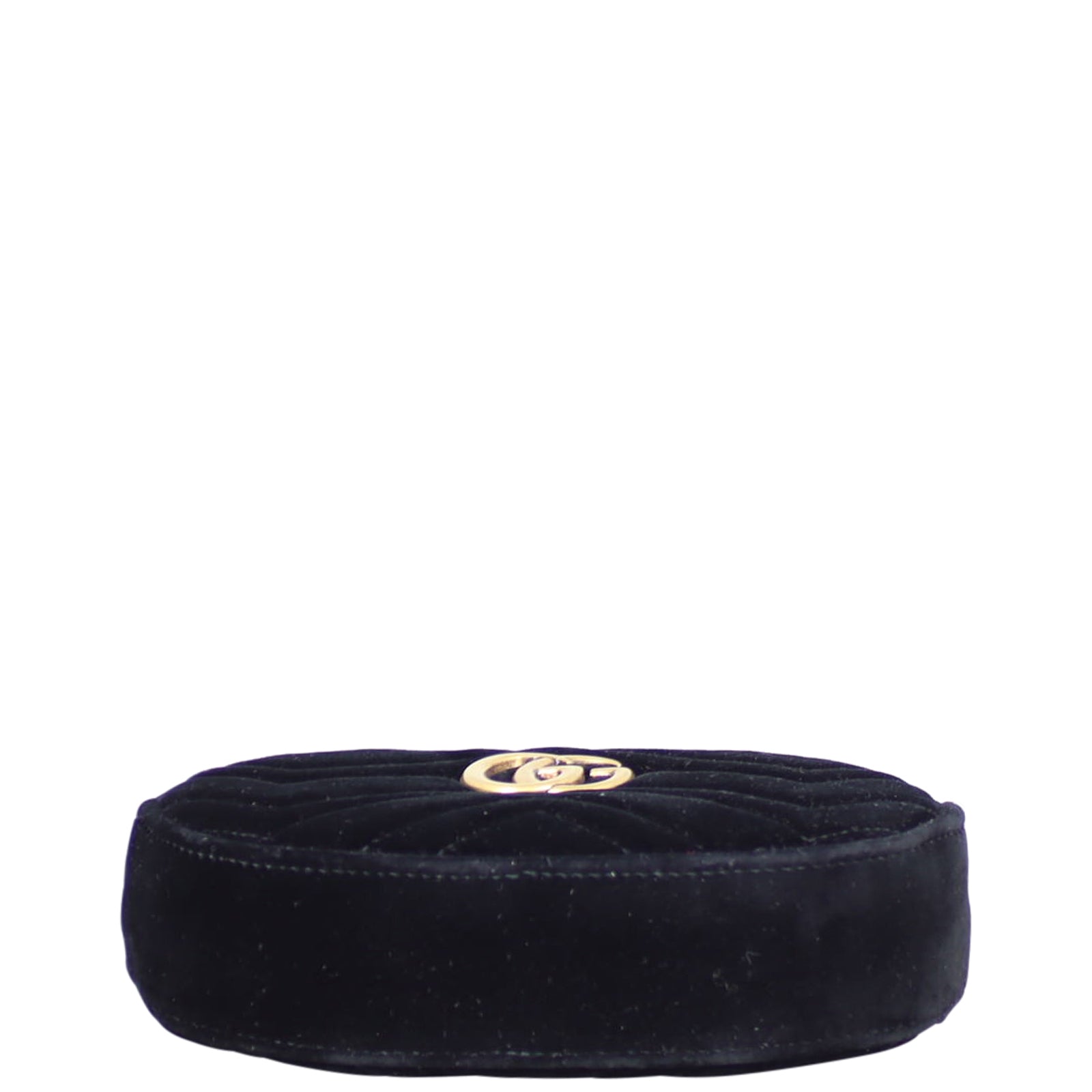 Gucci GG Marmont Matelasse Velvet Belt Bag