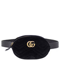 Gucci GG Marmont Matelasse Velvet Belt Bag