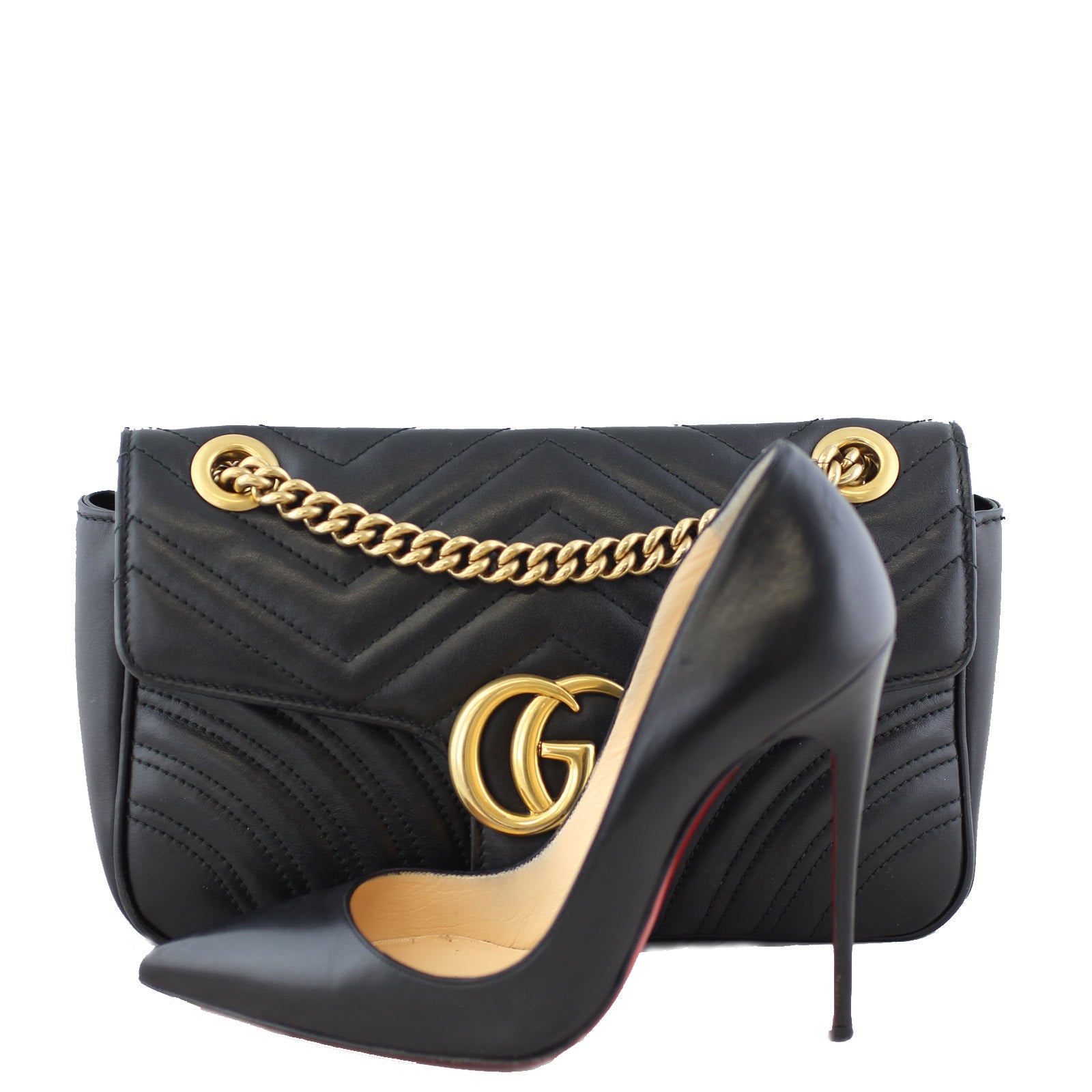 Gucci GG Marmont Small Matelasse Shoulder Bag
