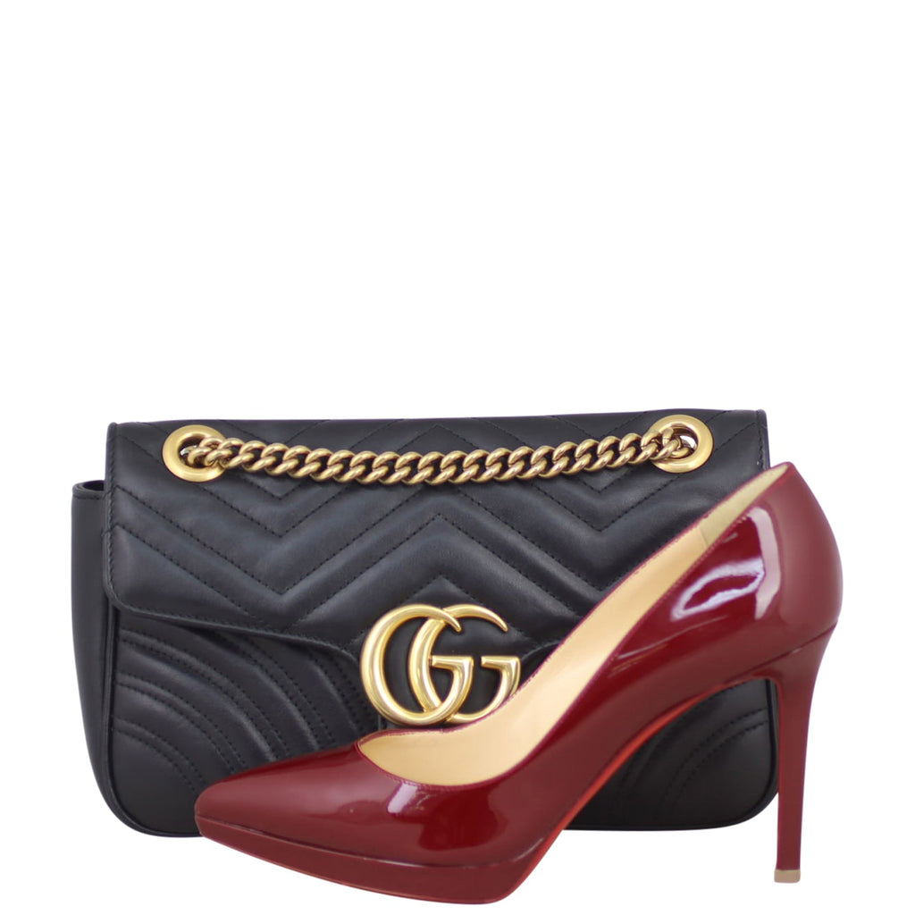 Gucci GG Marmont Small Matelasse Shoulder Bag