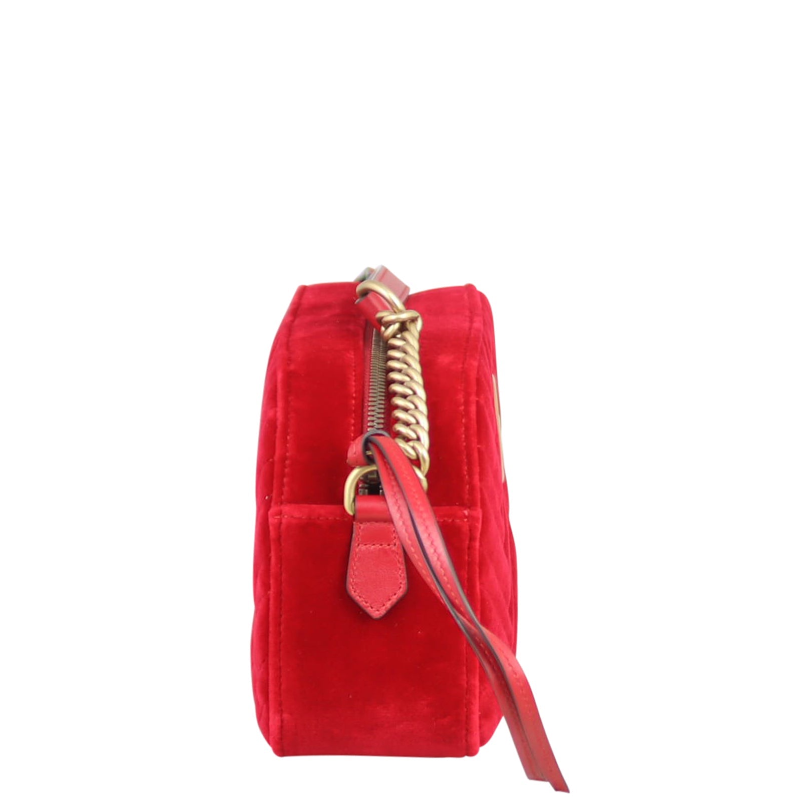 Gucci GG Marmont Small Velvet Camera Bag