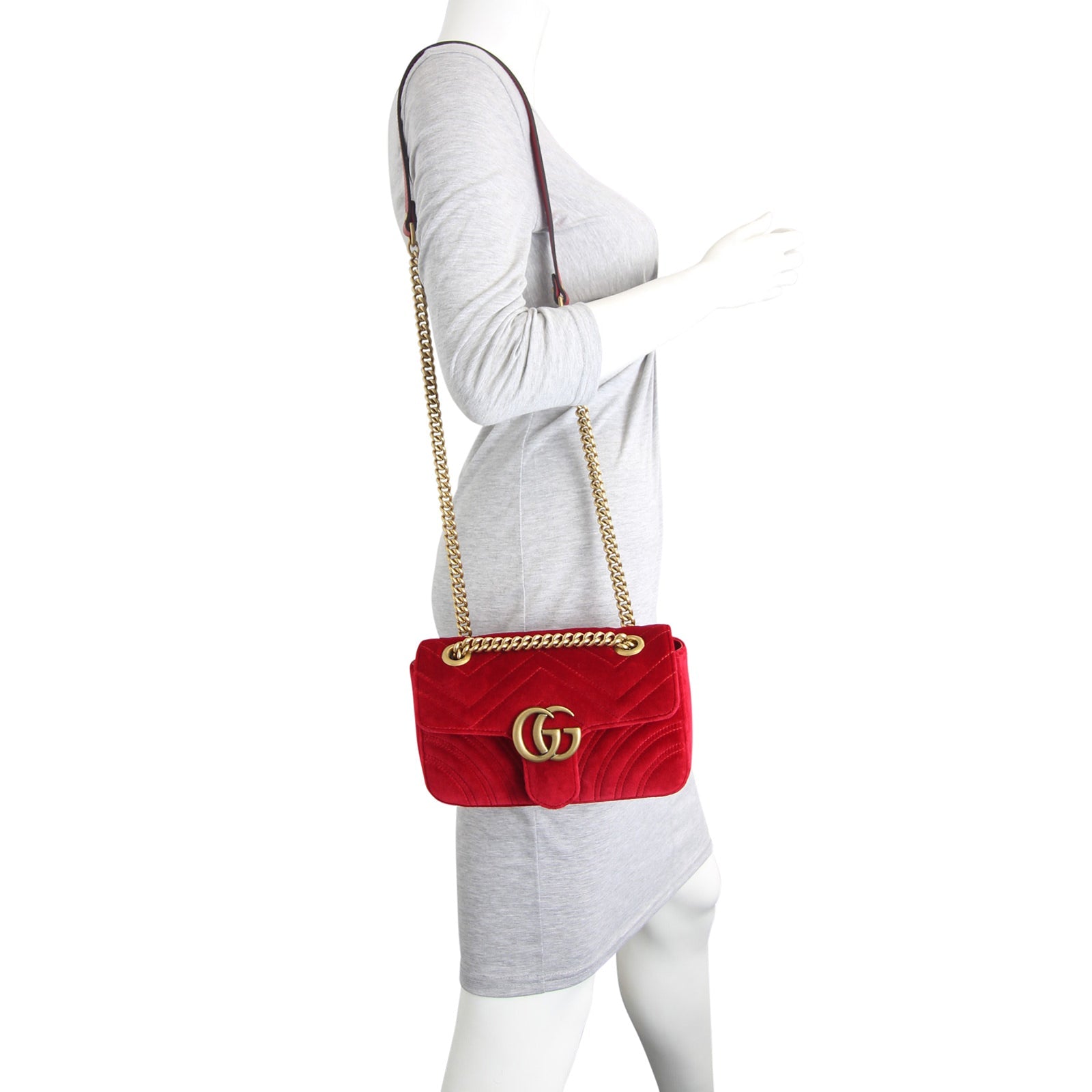 Gucci GG Marmont Velvet Mini