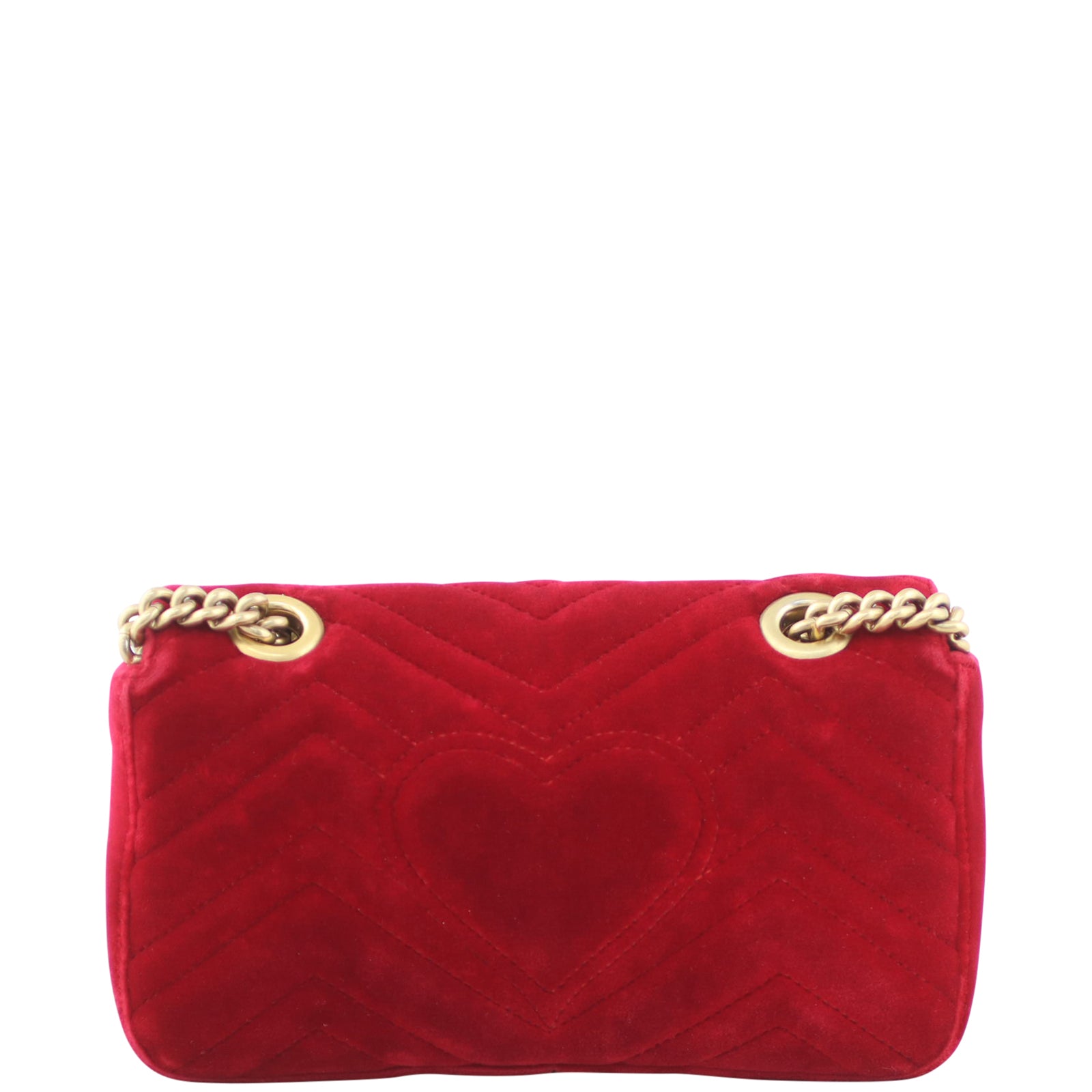 Gucci GG Marmont Velvet Mini Shoulder Bag