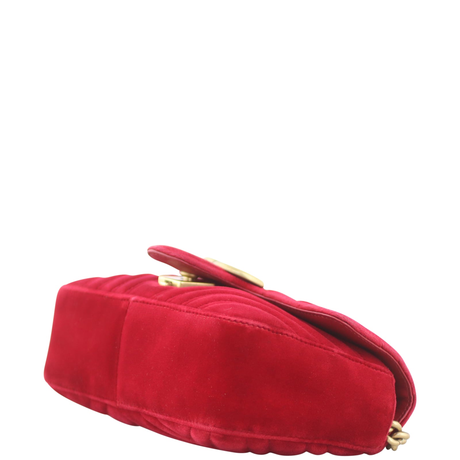 Gucci GG Marmont Velvet Mini Shoulder Bag