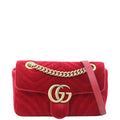 Gucci GG Marmont Velvet Mini Shoulder Bag