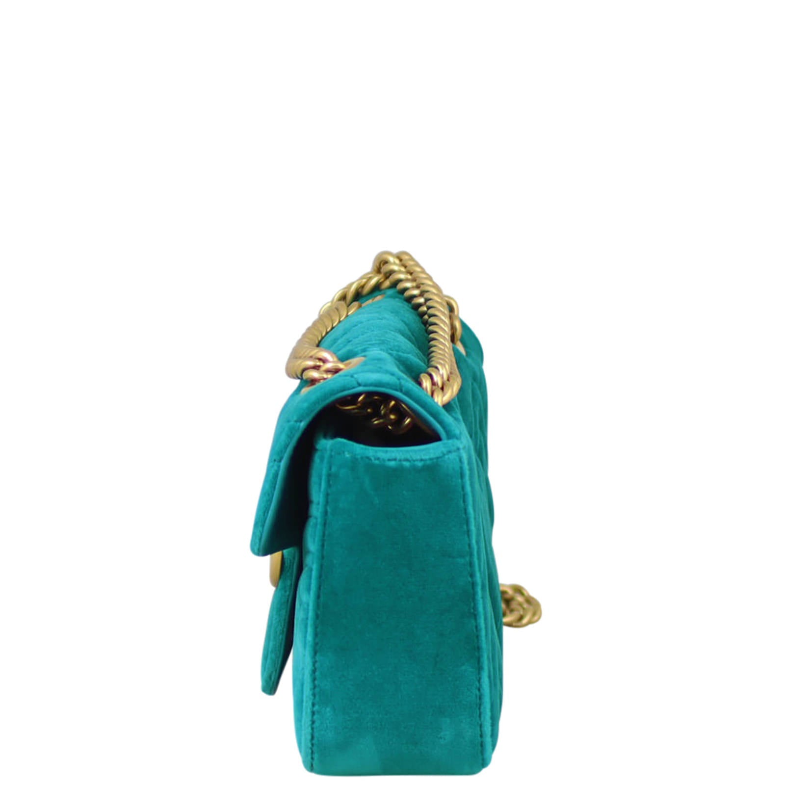 Gucci GG Marmont Velvet Mini Shoulder Bag