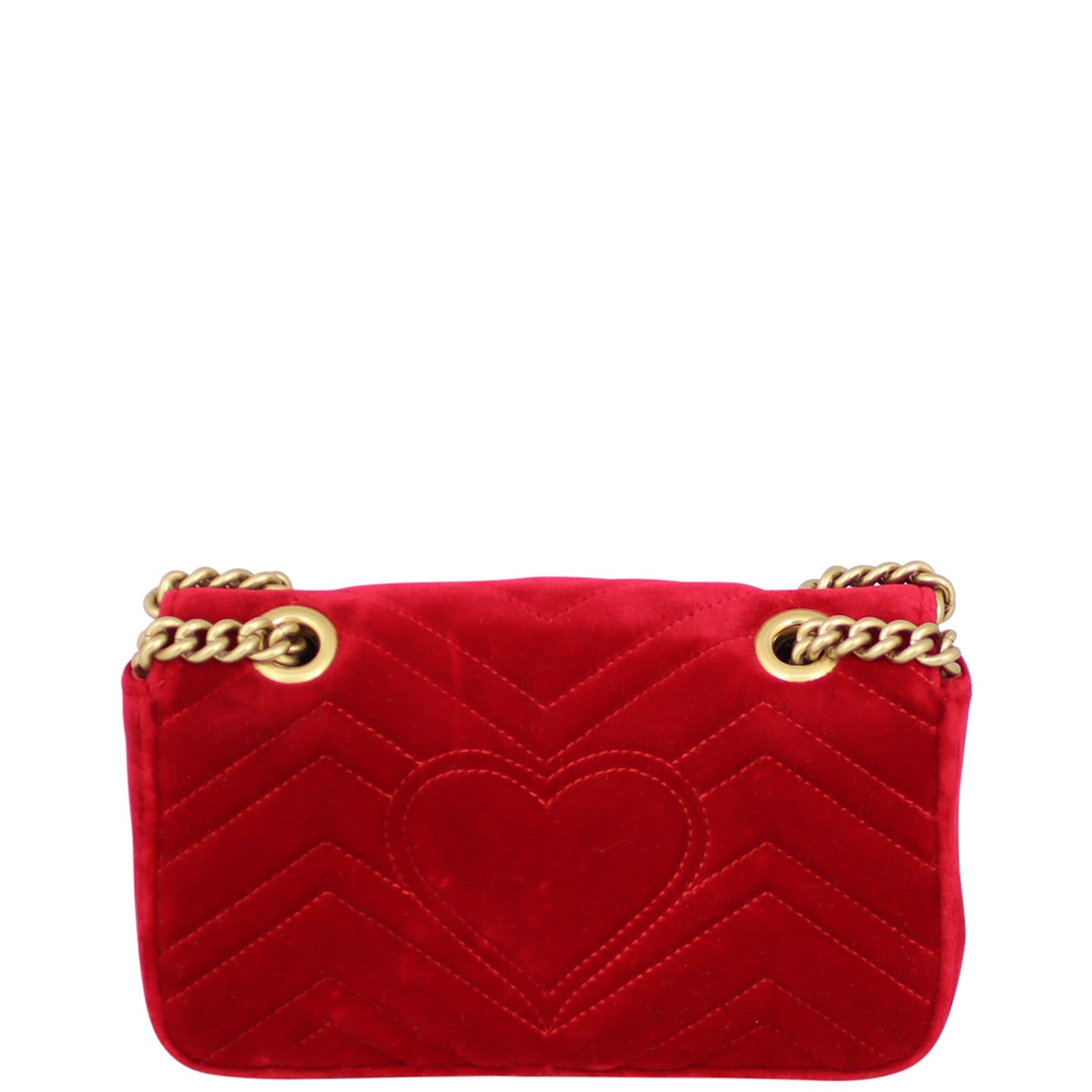 Gucci GG Marmont Velvet Mini Shoulder Bag