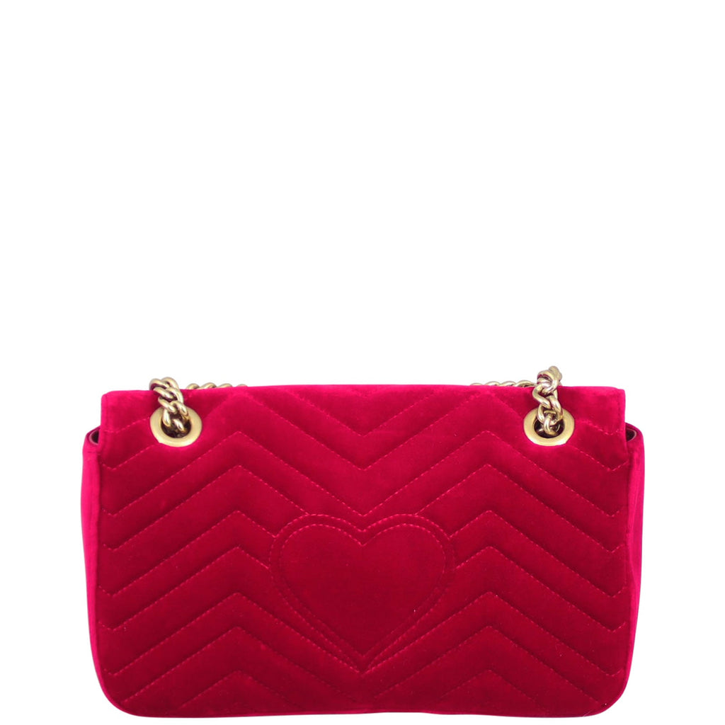 Gucci GG Marmont Velvet Small Shoulder Bag