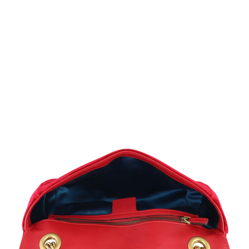 Gucci GG Marmont Velvet Small Shoulder Bag
