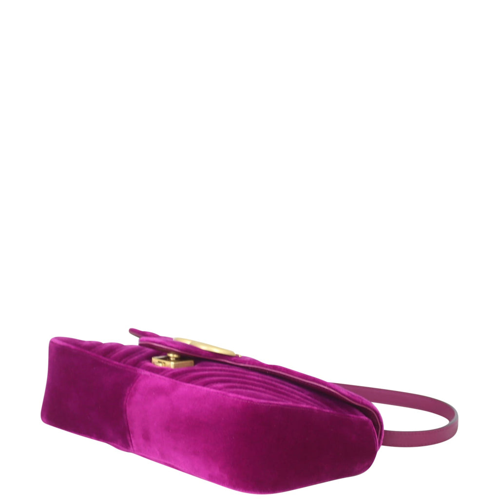 Gucci GG Marmont Velvet Small Shoulder Bag