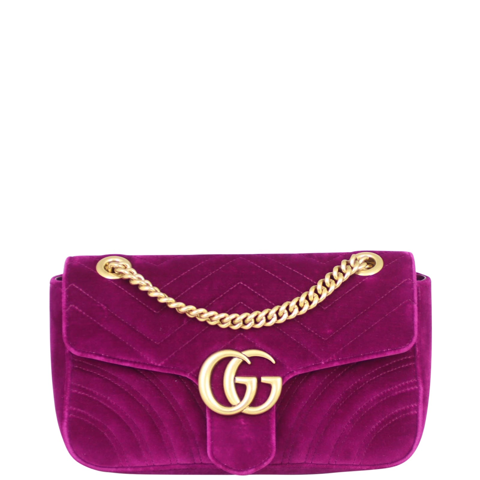 Gucci GG Marmont Velvet Small Shoulder Bag