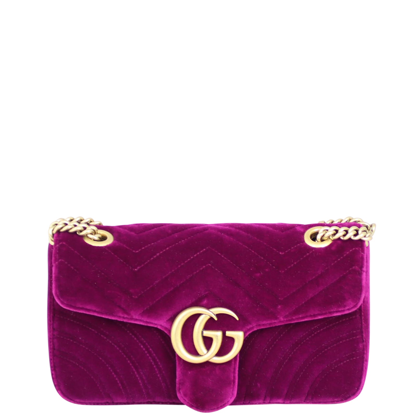 Gucci GG Marmont Velvet Small Shoulder Bag