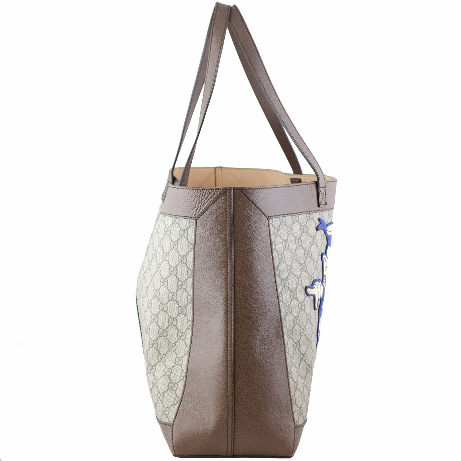 Gucci GG Ophidia Tote With Three Little Pigs