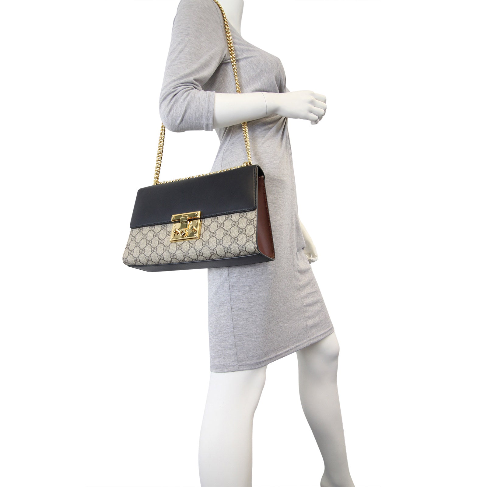 Gucci GG Padlock Medium Shoulder Bag