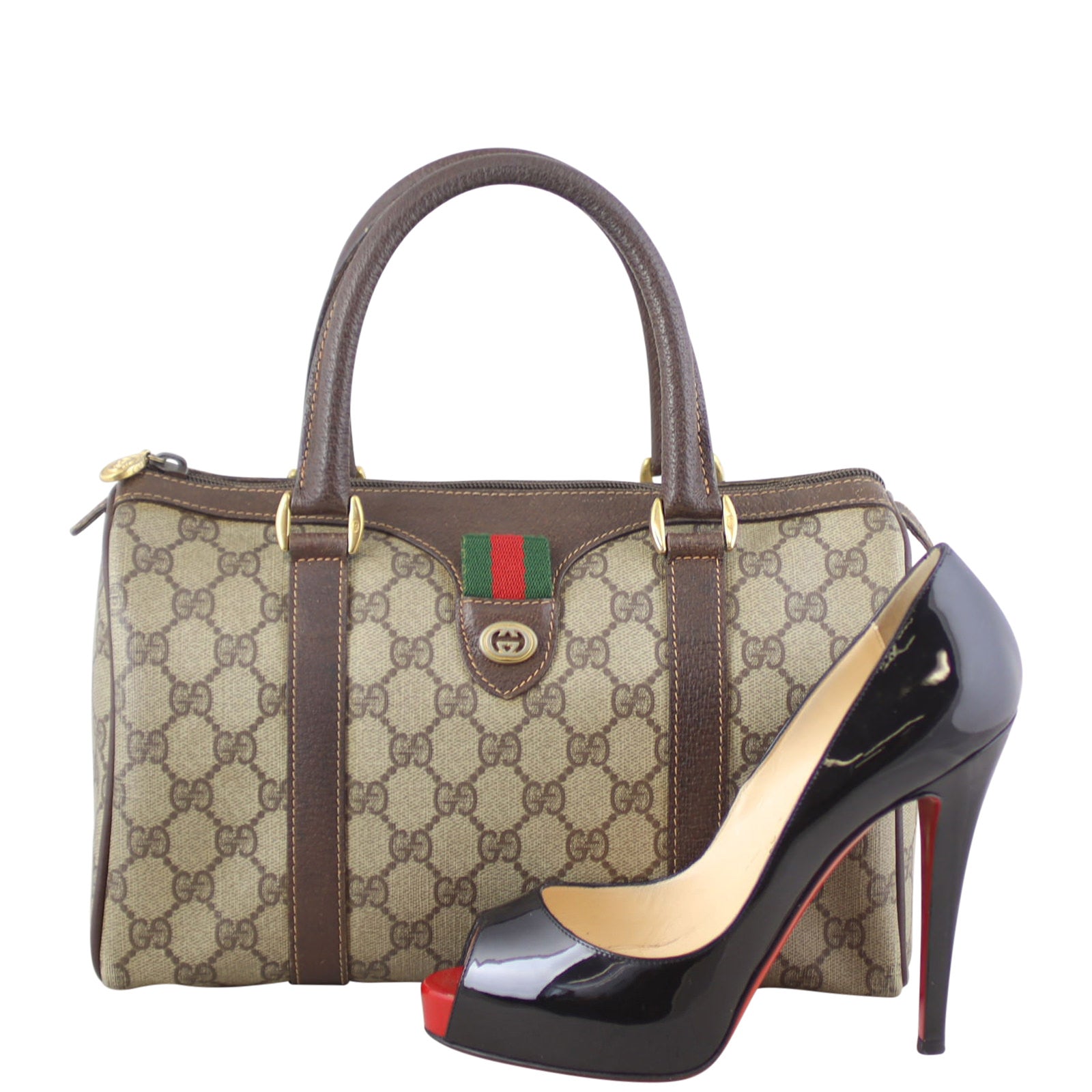 Gucci GG Supreme Boston Small