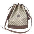 Gucci GG Supreme Drawstring Bucket Bag