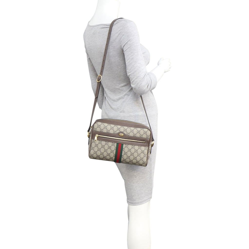 Gucci GG Supreme Ophidia Small Shoulder Bag