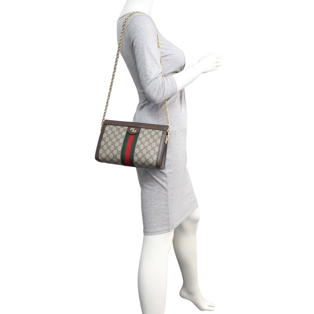 Gucci GG Supreme Ophidia Small Shoulder Bag