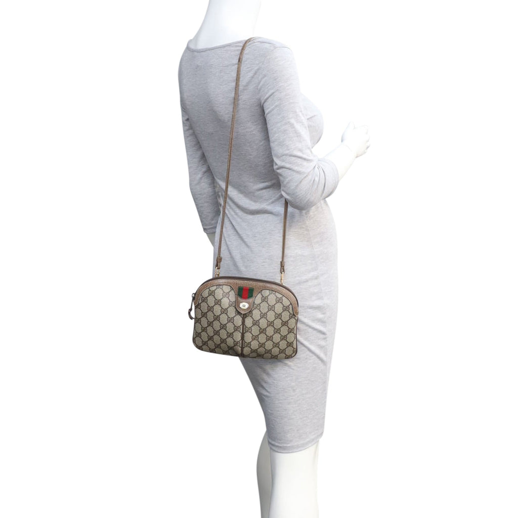 Gucci GG Supreme Web Vintage Crossbody
