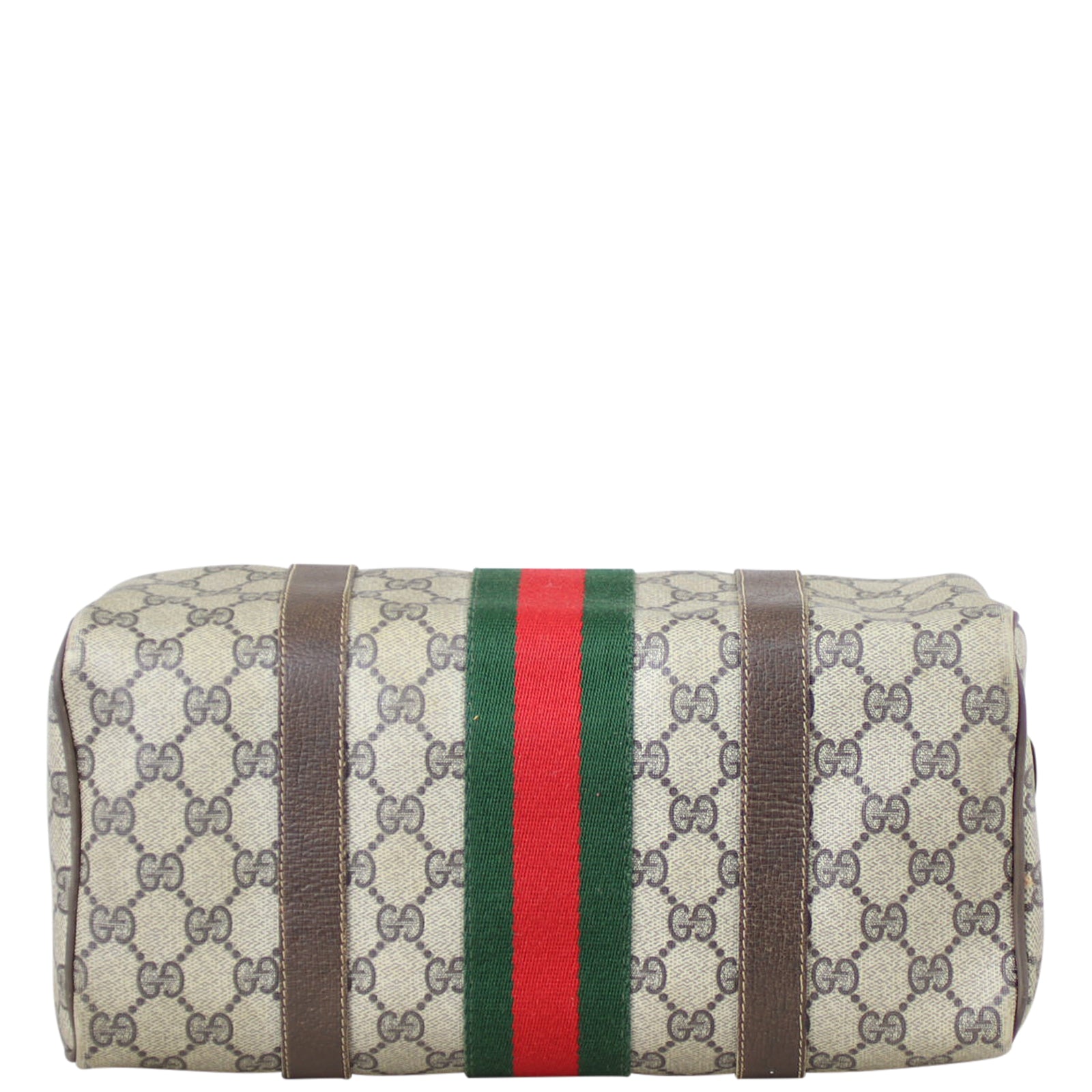 Gucci GG Web Sherry Line Boston Small