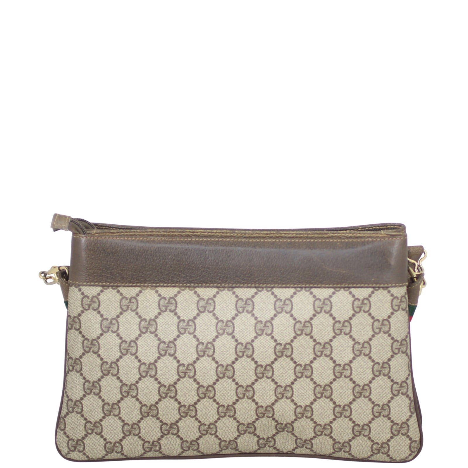Gucci GG Web Sherry Line Shoulder Bag