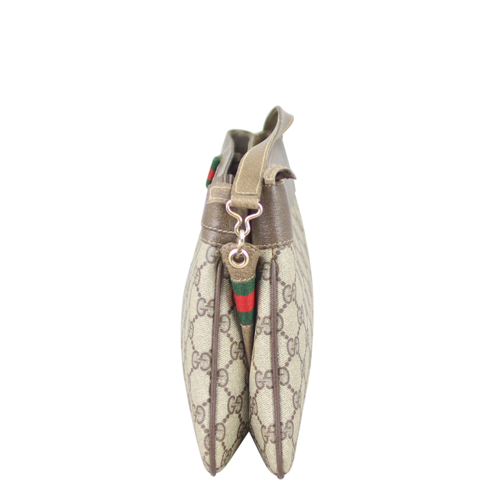 Gucci GG Web Sherry Line Shoulder Bag