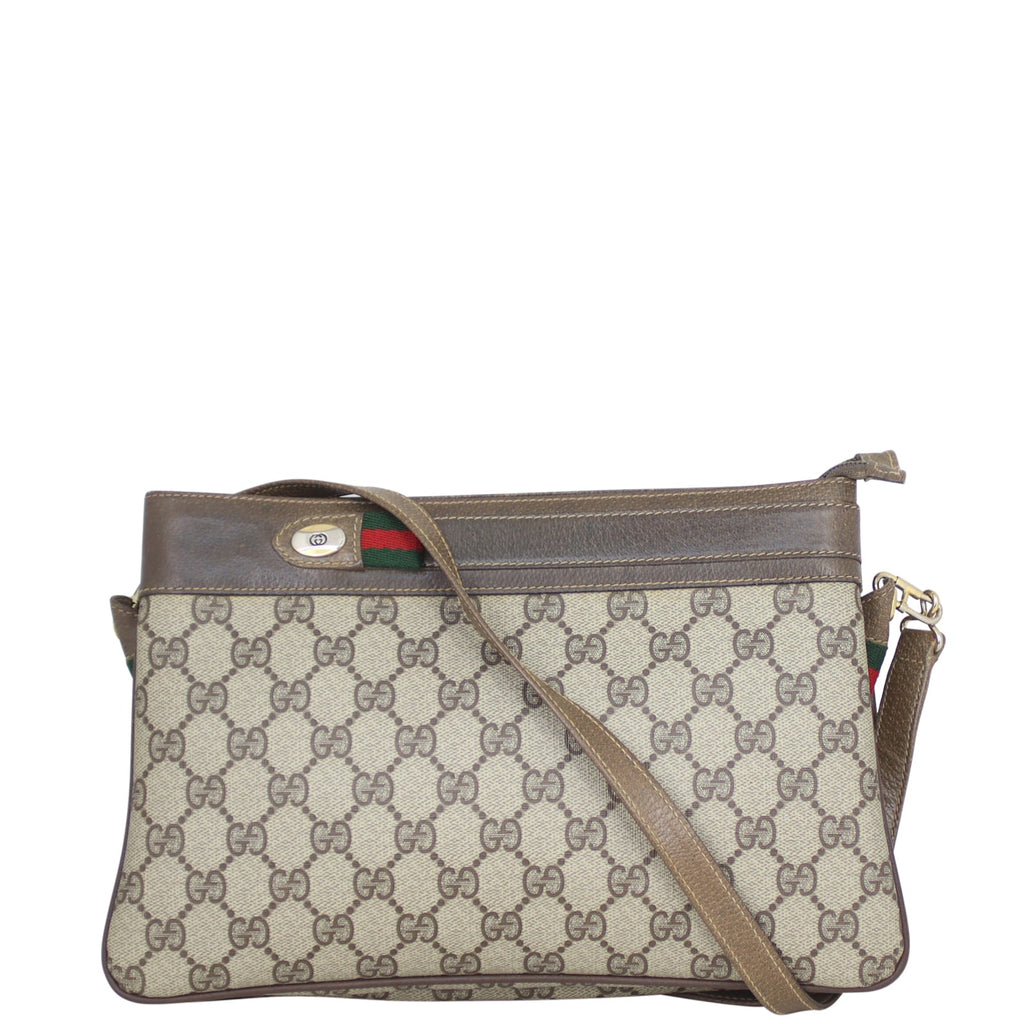 Gucci GG Web Sherry Line Shoulder Bag