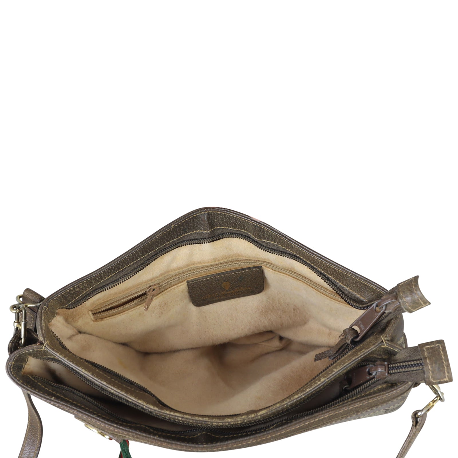 Gucci GG Web Sherry Line Shoulder Bag