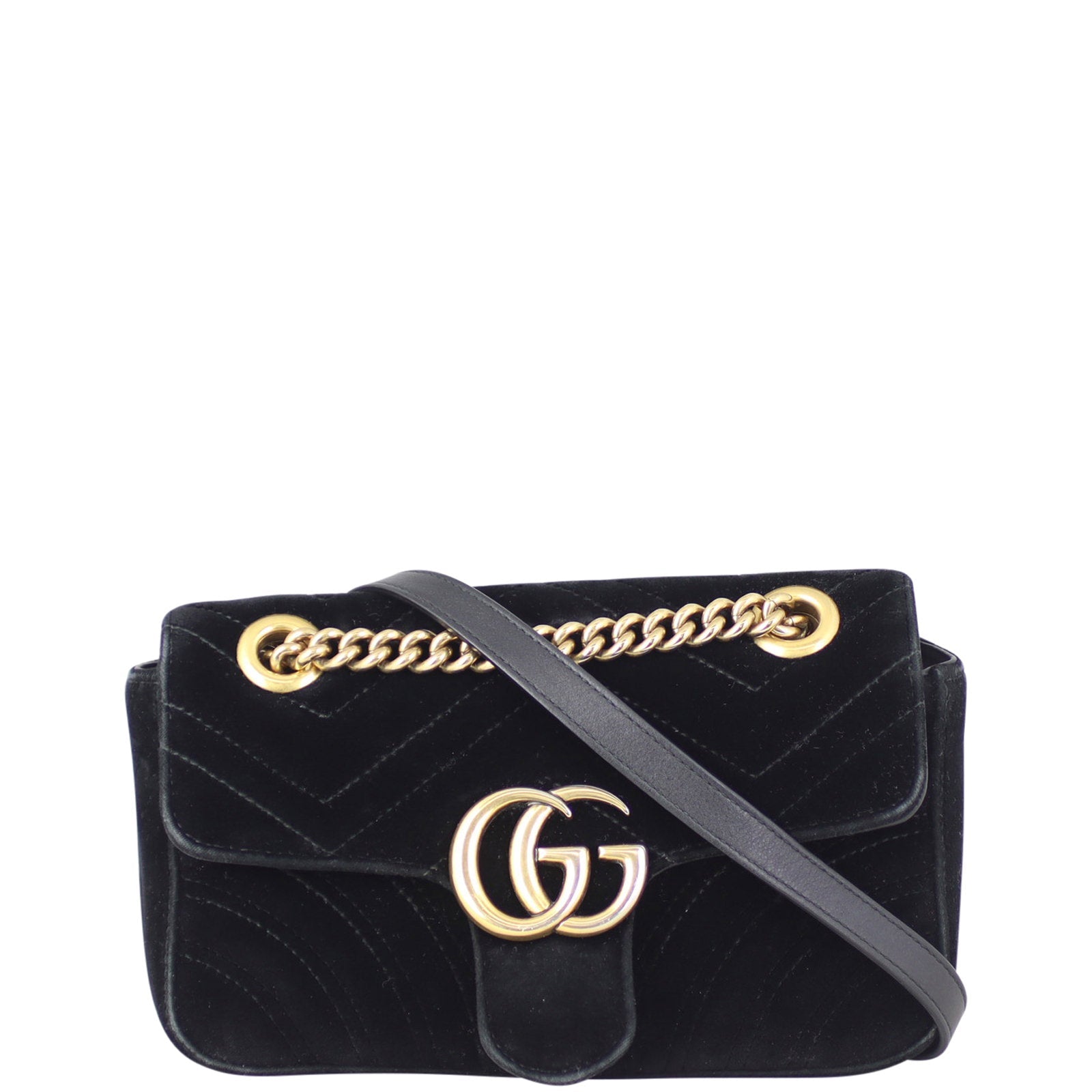 Gucci Marmont GG Velvet Mini