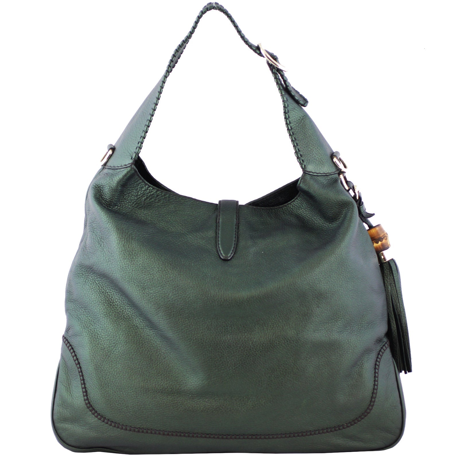 Gucci New Jackie Metallic Shoulder Bag Large
