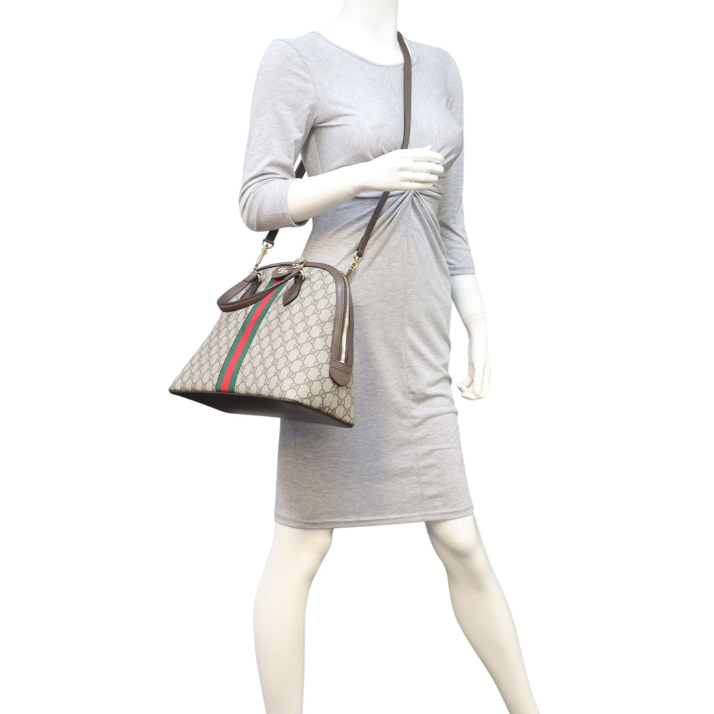 Gucci Ophidia GG Medium Top Handle Bag
