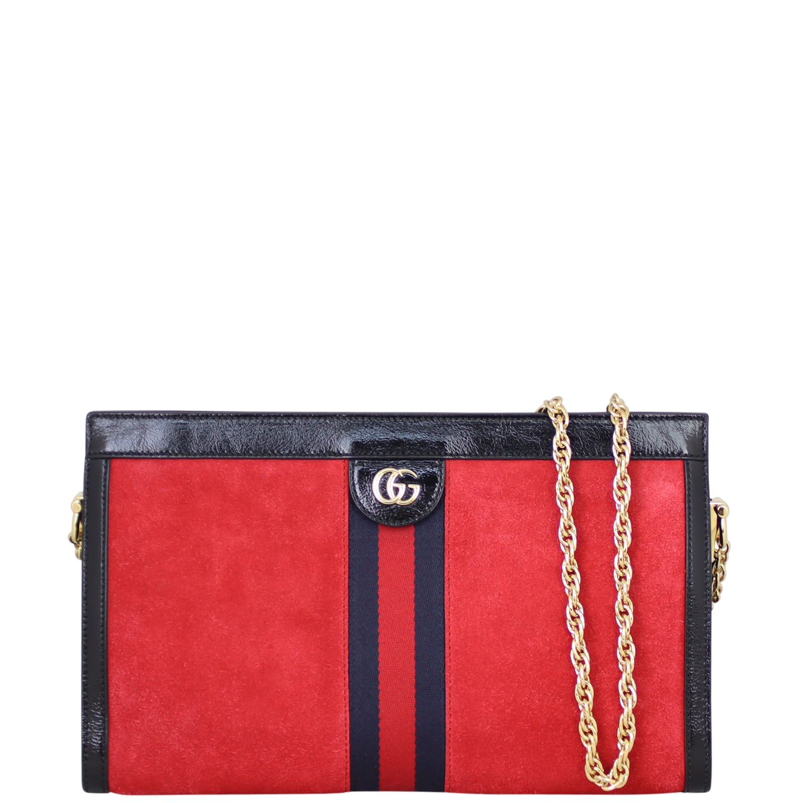 Gucci Ophidia Medium Suede Shoulder Bag