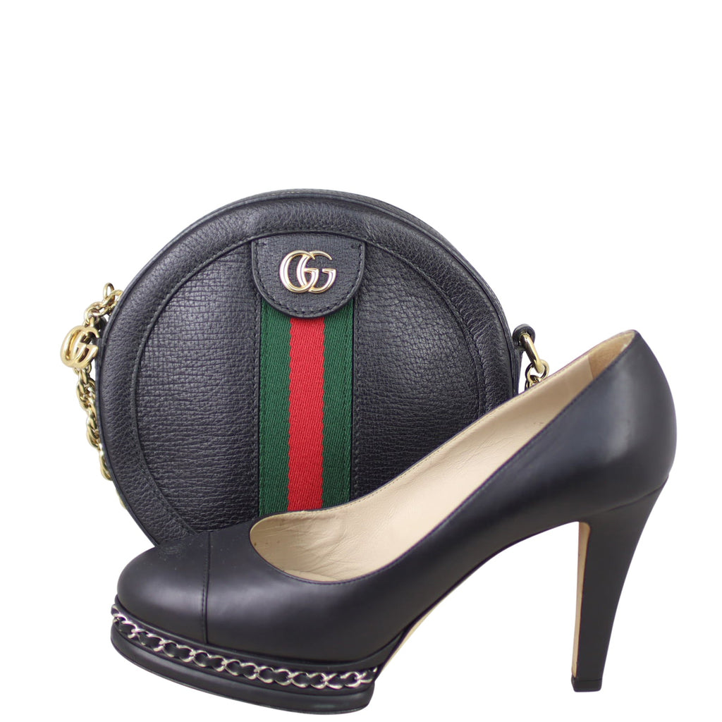 Gucci Ophidia Round Mini Shoulder Bag