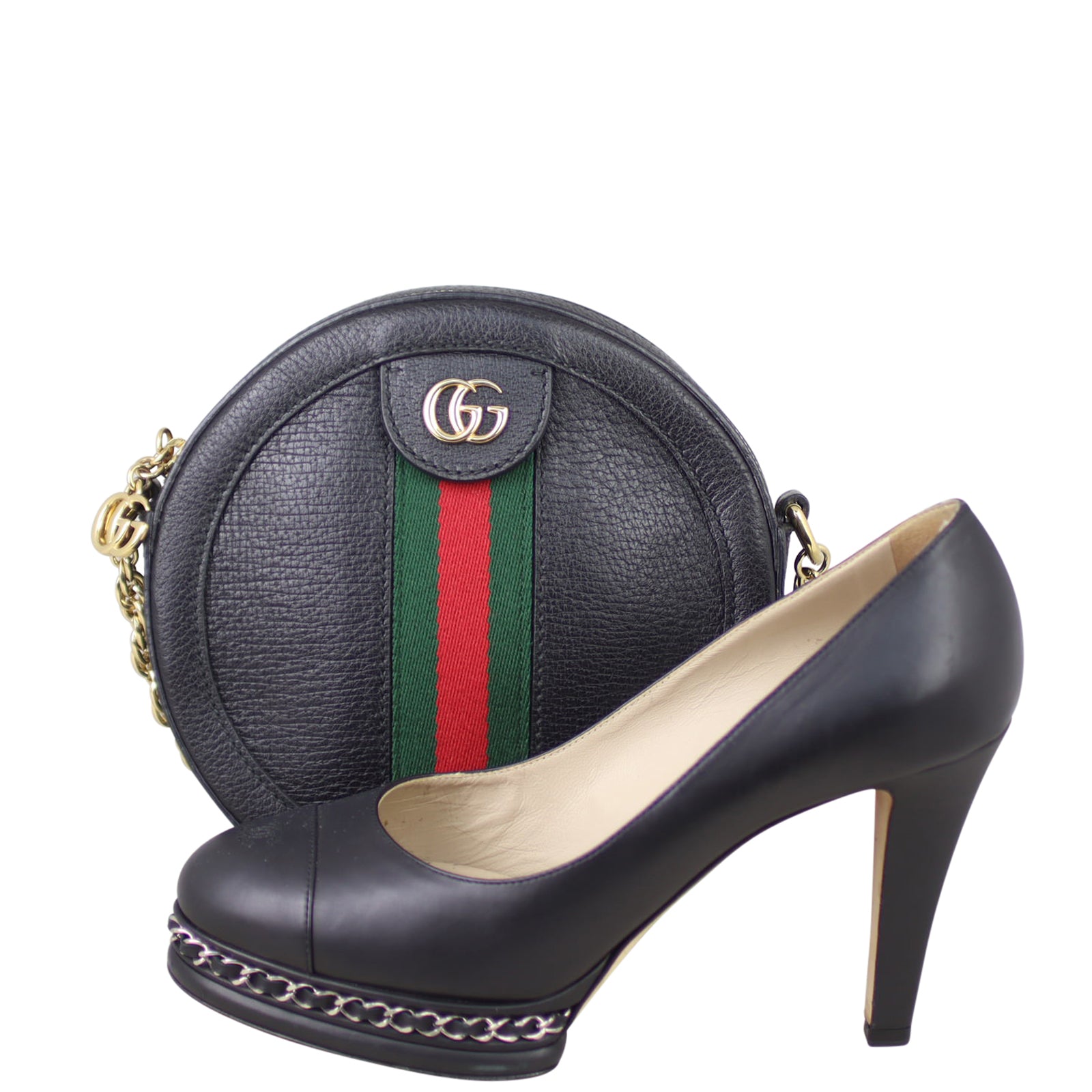 Gucci Ophidia Round Mini Shoulder Bag
