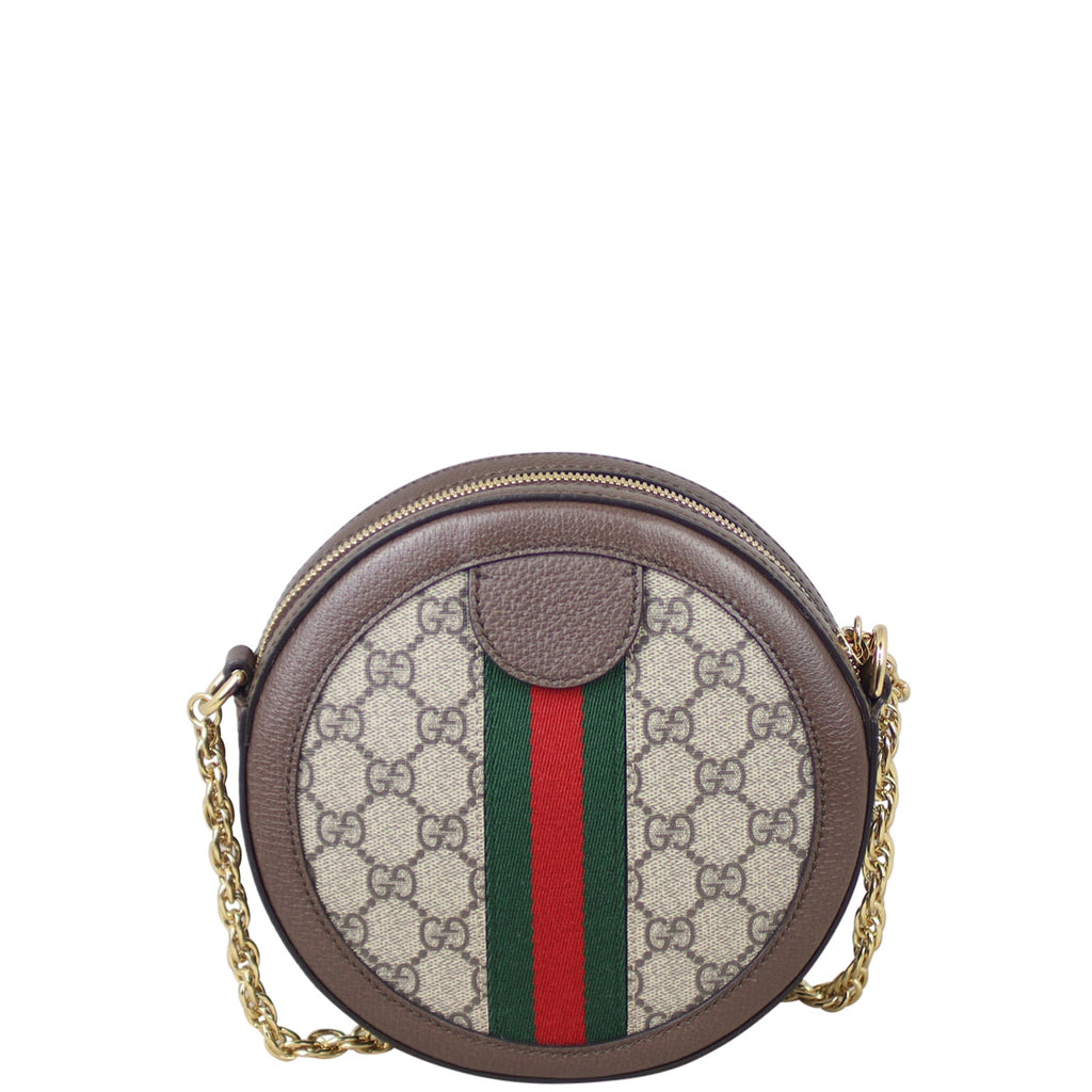 Gucci Ophidia Round Mini Shoulder Bag