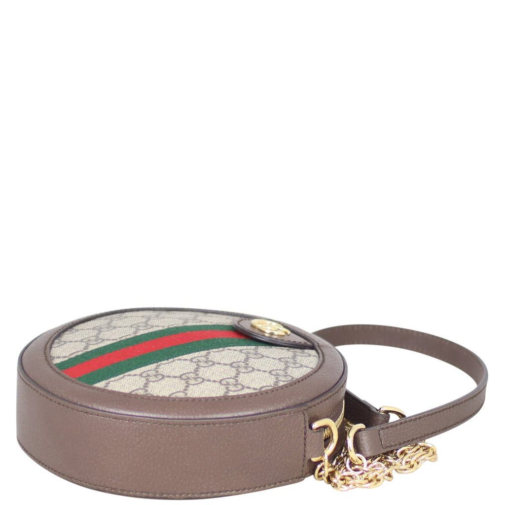 Gucci Ophidia Round Mini Shoulder Bag