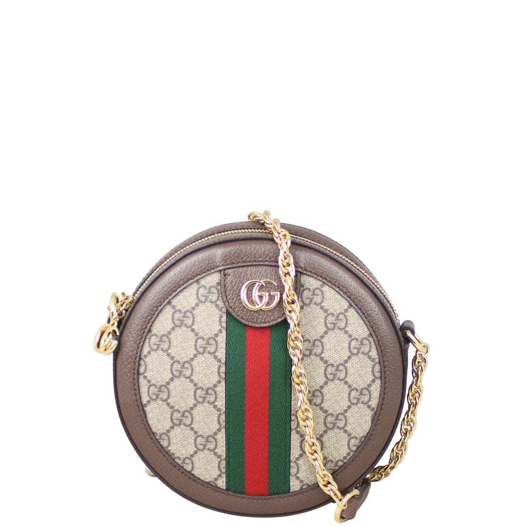Gucci Ophidia Round Mini Shoulder Bag